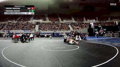 165-D1 3rd Place Match - Miguel Dehoyos, Desert Vista High School vs Michael Hunter, Higley High School