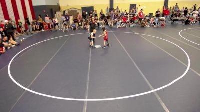 53 lbs Champ. Round 2 - Lightning Whiterabbit, MN vs Zander Wilcox, NE