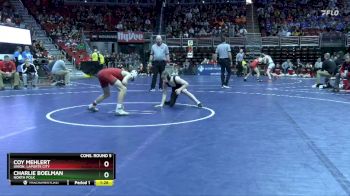 2A-106 lbs Cons. Round 5 - Charlie Boelman, North Polk vs Coy Mehlert, Union, LaPorte City