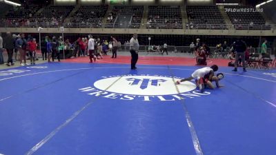 85 lbs Quarterfinal - Damien Tillison, Bristow vs Gavin Jones, Bel Air