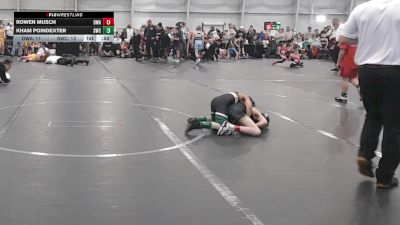 56 lbs Round 5 (6 Team) - Rowen Musch, Donahue WA vs Kham Poindexter, Shamrock WC