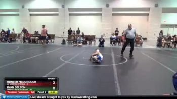 48 lbs Round 1 (4 Team) - Ryan DeLeon, Team Florida Avengers vs Hunter Mcdonough, U2 Upstate Uprising