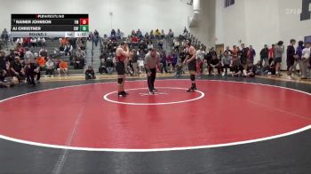 165 lbs Round 2 - Rainer Johnson, Fort Madison vs AJ Christner, Eddyville-Blakesburg-Fremont