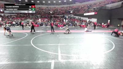 55 lbs Cons. Round 3 - Eloise Behnke, Cedarburg Matdogs vs Allison Holt, Northwestern