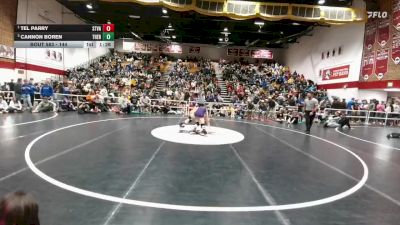144 lbs 1st Place Match - Tel Parry, Star Valley vs Cannon Boren, Thermopolis