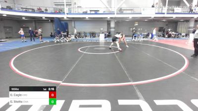 165 lbs Consi Of 16 #2 - Gavin Cagle, Virginia-Unattached vs Grant Stotts, Iowa State