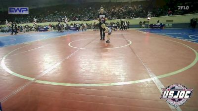 40 lbs Round Of 32 - Grayson Sacco, Lone Grove Takedown Club vs Charley Ray Wells, Claremore Wrestling Club