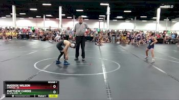 76 lbs Round 1 (6 Team) - Maddox Wilson, CTWHALE vs Matthew Cardis, 84 Athletes