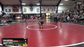 Round 2 - Finn Mertens, New London Tiger Cub Wrestling vs Rennix Garza, WBNDD