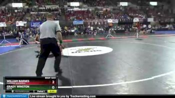 Cons. Round 2 - William Barnes, Flathead (Kalispell) vs Grady Winston, Butte