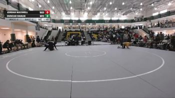 113 lbs 2nd Wrestleback (16 Team) - Jordan Maxwell, Ware County vs Duncan Hanlin, Wayne County HS