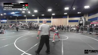 150 lbs Round Of 128 - Logan Mojica, Dog Pound Mma vs Cesar Raya, Laguna Hills HS