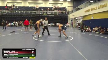 184 lbs 3rd Place Match - Farzad Hashimi, Cerritos College vs Roman Loya, Mt. San Antonio College