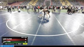 182 lbs Cons. Round 3 - Cody Slater, WI vs Liam O`Neil, MI