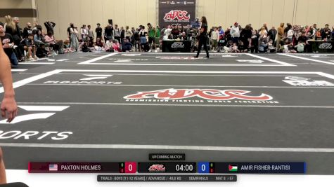 Paxton Holmes vs Amir Fisher-rantisi 2025 ADCC Orlando Open/Youth Trials