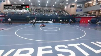 150 lbs Champ. Round 1 - Austin Letsche, Allen vs Ryan Memphis Taylor, Klein Cain