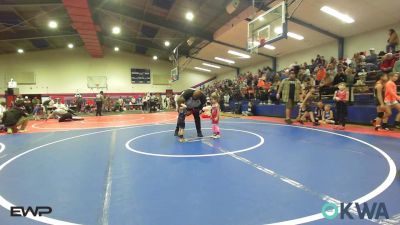35 lbs Quarterfinal - June Contreras, Raw Wrestling Club vs Asher Gregory, Tulsa Blue T Panthers