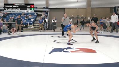 88 lbs Semis - D Angelo Chavez, Choose Hard Wrestling Academy vs Cayden Mango, FH Jr Vikings Wrestling Club