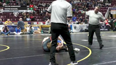 152 lbs First Round - Colton Bumbarger, Clearfield vs Dalton Schadel, Line Mountain