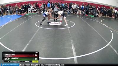 137-138 lbs Semifinal - Daniel Bae, Desert Oasis vs Micah Monroe, Legacy