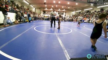 60 lbs Round Of 16 - River Carlile, Black Fox Wrestling Club vs Jackson Wyatt, Hulbert High School