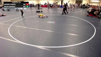 Elementary - 88 lbs Hudson Thomas, Forest Lake vs Nolan Goenner, Becker