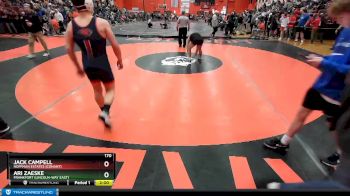 170 lbs Champ. Round 2 - Ari Zaeske, Frankfort (LINCOLN-WAY EAST) vs Jack Campell, Hoffman Estates (CONANT)