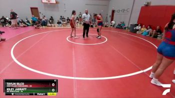 145 lbs Round 4 (6 Team) - Kiley Jarratt, BB Wrestling vs Taylin Silco, High Plains Marauders