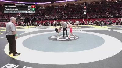 126 lbs Champ. Rd Of 16 - Lincoln Rohr, Mass. Perry vs Cash Tharp, Brecksville