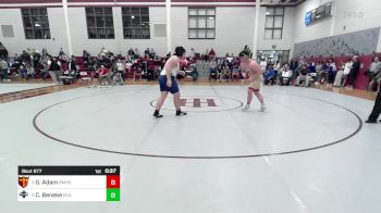 285 lbs Consi Of 8 #2 - Gerard Adam, Brother Martin vs Corey Beneke, Bethlehem Christian