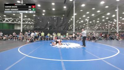 108 lbs Rr Rnd 2 - Carter Soltis, SWA - HSC vs Kasey Kennedy, Revival X - HSC
