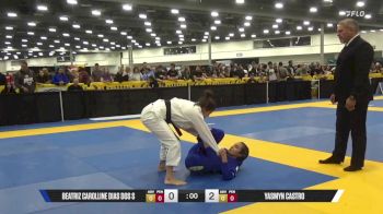 Yasmyn Castro vs Beatriz Carolline Dias Dos S 2025 Jiu-Jitsu CON