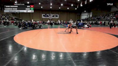 175 lbs Champ. Round 2 - Cameron Rose, Lebanon vs Bodi Knudsen, Creighton Prep