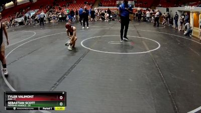 72 lbs Finals (2 Team) - Tyler Valimont, DWA vs Sebastian Scott, Meridian Maniacs