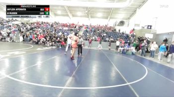 215 lbs Champ. Round 1 - JJ Ruden, Carbon vs Jaylen Afemata, Murray