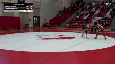 106 lbs Cons. Round 3 - Preston Mays, Simmons Middle School vs Mason Brown, Gardendale Hs