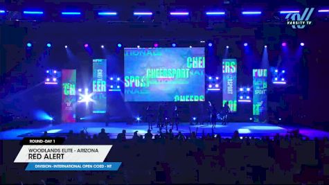Woodlands Elite - Arizona - Red Alert [2025 L6 International Open Coed - NT Day 1] 2025 CHEERSPORT National All Star Cheerleading Championship