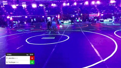 175 lbs Quarterfinal - Philip Jacobs, DC Elite vs Brogan Trollope, Pikes Peak Warriors