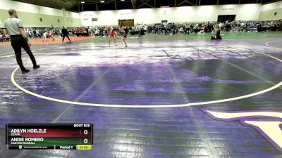 105 lbs Cons. Round 5 - Andie Romero, Canyon Randall vs Adilyn Hoelzle, Ozark