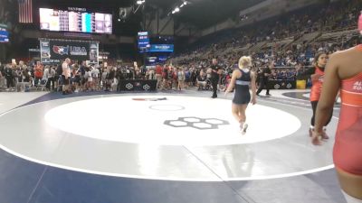 100 lbs Cons. Sub-rd Of 32 - Valeria De Los Santos, New York vs Grace Loutzenhiser, Alaska