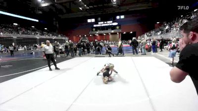 57 lbs Consolation - Trae Campos, Green River Grapplers vs Preston Lowy, Grandview Wolves WC