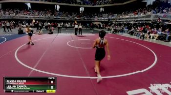 6A 100 lbs Champ. Round 1 - Alyssa Miller, Pflugerville Weiss vs Lillian Zapata, Lewisville Flower Mound