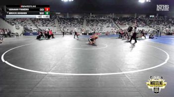 B4A-190 lbs Champ. Round 1 - Quanah Famero, Cache vs Brock Hughes, Wagoner