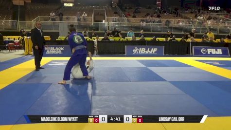 Lindsay Gail Orr vs Madeleine Bloom Wyatt 2025 Pan Jiu Jitsu IBJJF Championship