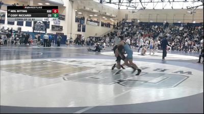 127 lbs Consi Of 32 #2 - Neil Bitting, Berks Catholic vs Cody Riccardi, Council Rock South