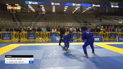 GUSTAVO UMEOKA OGAWA vs BRUNO MARLLON COSTA 2023 Pan Jiu Jitsu IBJJF Championship