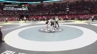 190 lbs Champ. Rd Of 16 - Francesco Salvino, Mass. Washington vs Luke Mullins, Mount Vernon