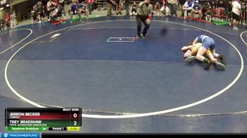 118 lbs Champ. Round 1 - Trey Bradshaw, Total Domination Wrestling vs Jerron Becker, CARBON