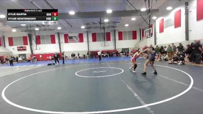 120 lbs Champ. Round 3 - Kylie Martin, Baker vs Kylee Montenegro, Homedale