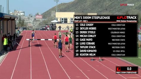 Men’s 3k Steeplechase, Final